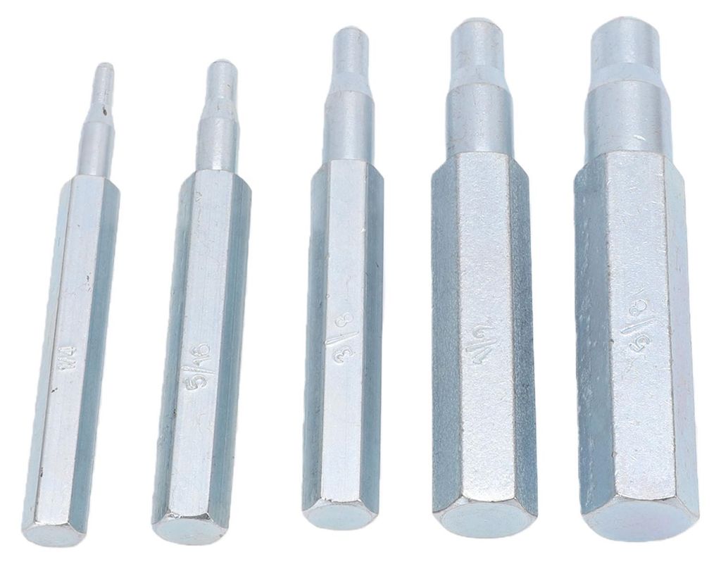 5PCS Stauchstanzwerkzeug 1/4 Zoll 5/16 Zoll 3/8 Zoll 1/2 Zoll 5/8 Zoll Kupferrohr-Expander für Automobil-HLK-Kühlschläuche