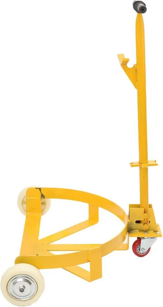 Ölfasswagen - BYC-WWHTJ-001 - 500 kg Traglast - Für 55 Gallonen (200 l) Fässer - Ziehmodell - Schwerlastrollen
