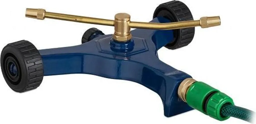 Irrigatore Da Giardino A 3 Bracci A 360° - Sistema Di Irrigazione Automatico Portata E Flusso Dacqua Regolabili Ampia Area Di Spruzzo 89475234