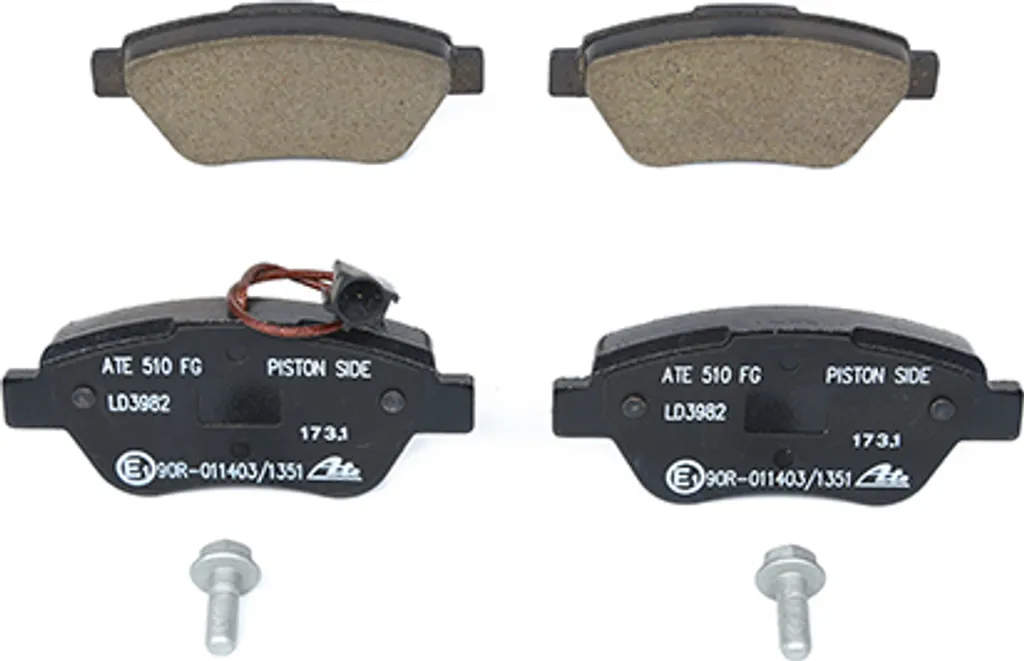 Plaquettes de frein ATE 13.0470-3982.2 pour Fiat Bravo Siena Stilo