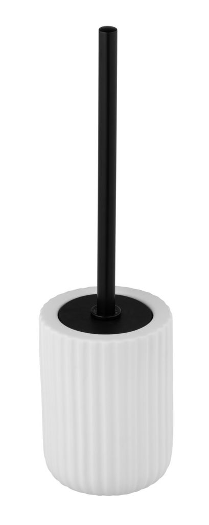 WENKO Keramik WC Garnitur Klo Toiletten Bürsten Halter WC Bad Belluno Weiß