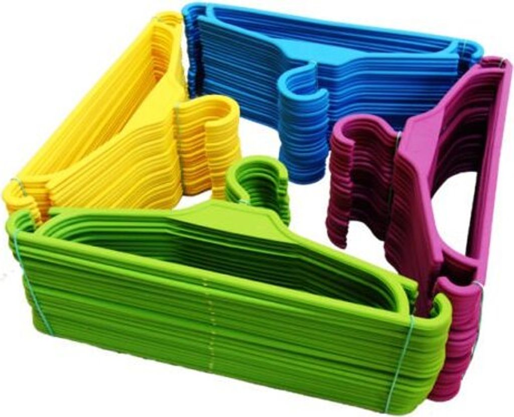Kinder Kleiderbügel 25 Set Baby Kinderschrank Produktbild 2