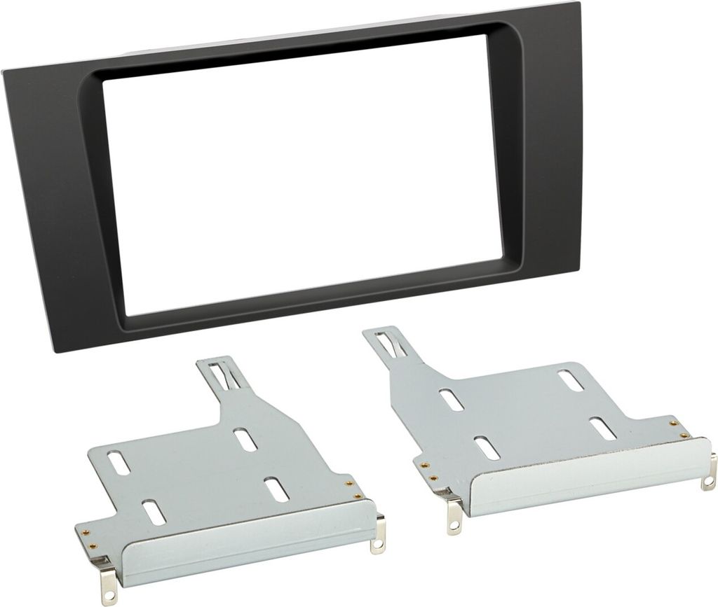 Radioblende 2-DIN Audi A4 (B5) 1999 - 2001 schwarz