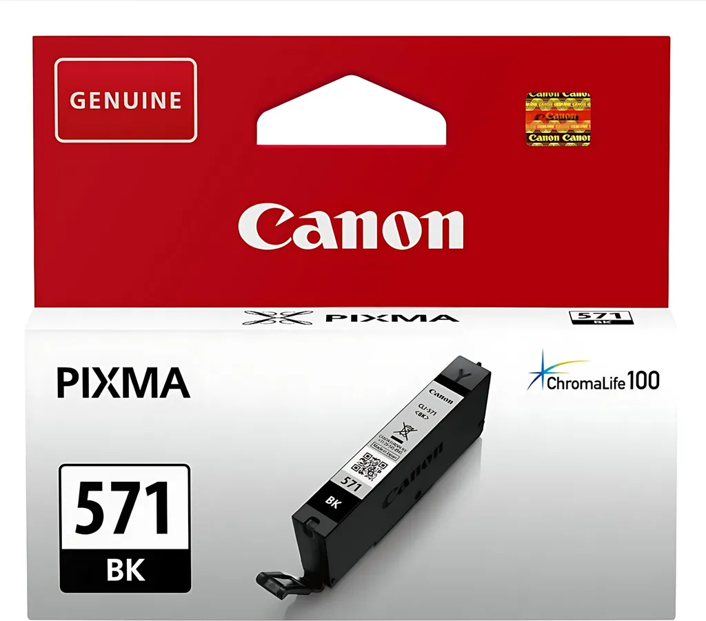 Contenitore Inchiostro Canon CLI-571BK Nero - Garanzia Originale