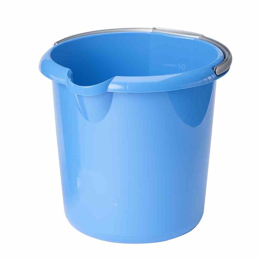 RIVAL Eimer, 10 l, rund, Kunststoff, mit Ausguss, \u00d8 Produktbild 