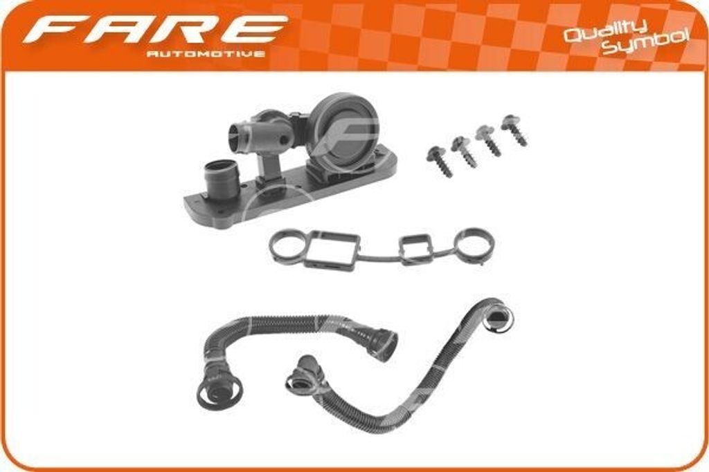 FARE SA Reparatursatz Kurbelgehäuseentlüftung 14763 für VW GOLF VI (5K1) 0,15kg
