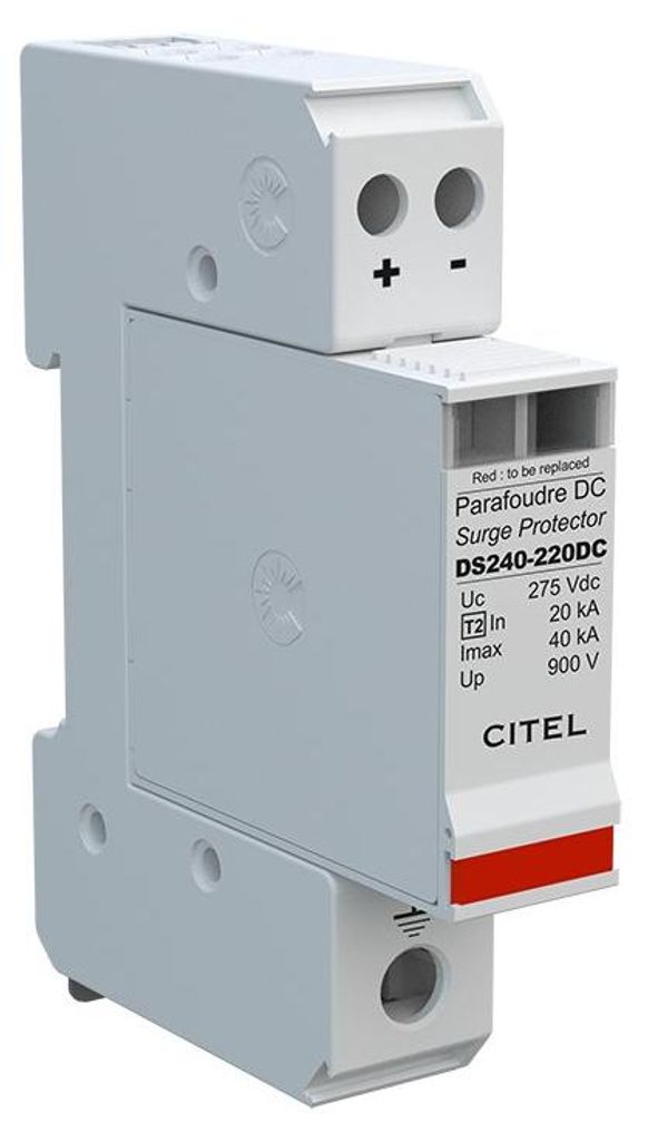 Solarmi DS240S-220DC scaricatore di sovratensione, 275Vdc, Immagine del prodotto 