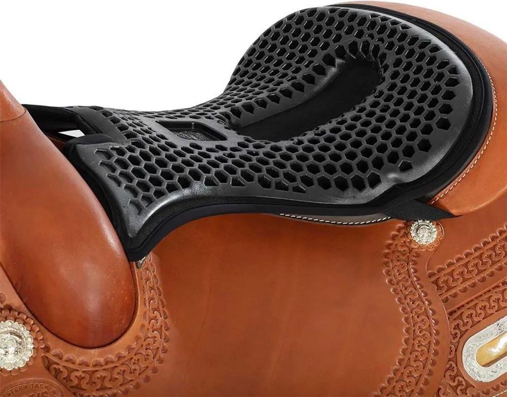 Coprisedile Acavallo Ortho-coccyx Western Dry-lex Nero Nero Immagine del prodotto 