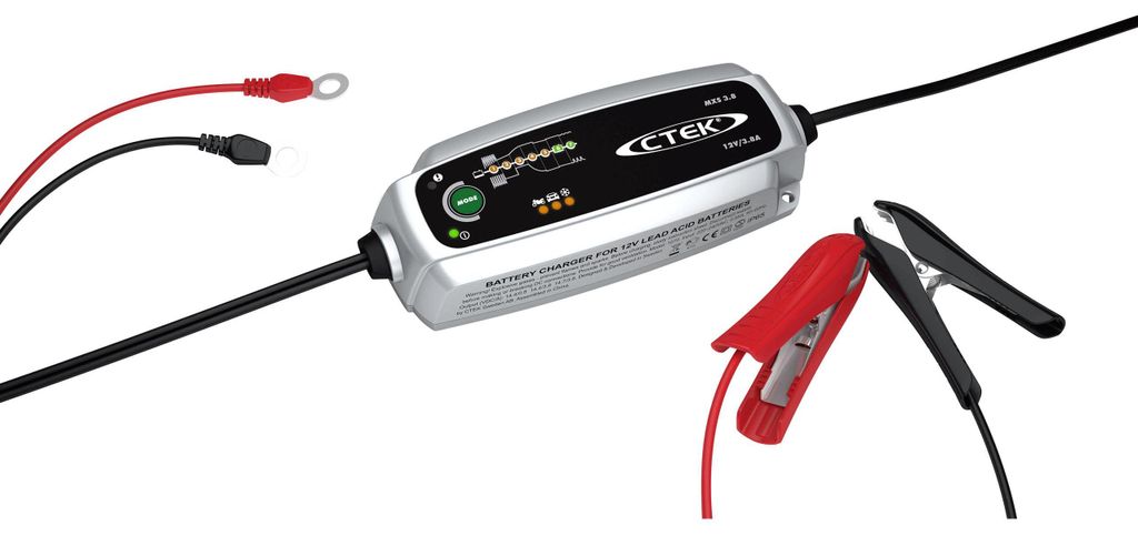 Chargeur 12V CTEK MXS3.8 3,8A (MXS3.6) 1,2-80Ah Image du produit 