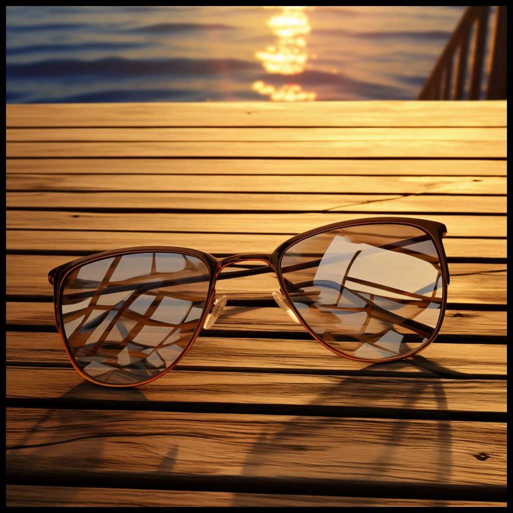 Plakat 80x80cm Sommer im Spiegel