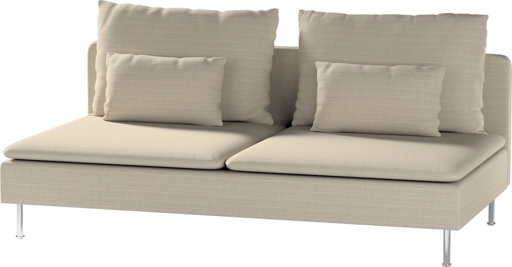 Dekoria Bezug für Söderhamn Sitzelement 3, beige, Bezug für Sitzelement 3