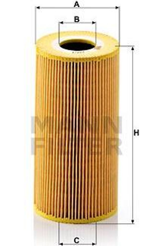 MANN-FILTER HU 848/1 x Ölfilter OE 11422246131 kompatibel mit Omega, Range Rover, 7er E38, 5er E39, 5er E34, 3er E36