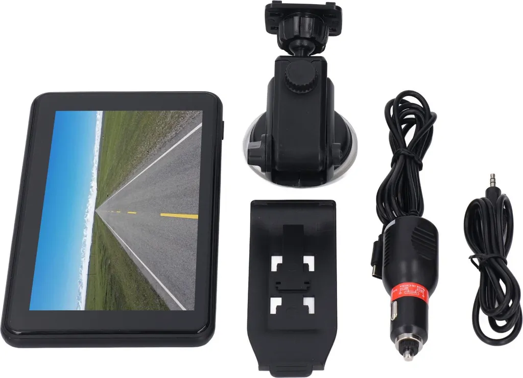 Navigateur GPS de voiture 7 pouces tactile 2.5D avec CarPlay et Android