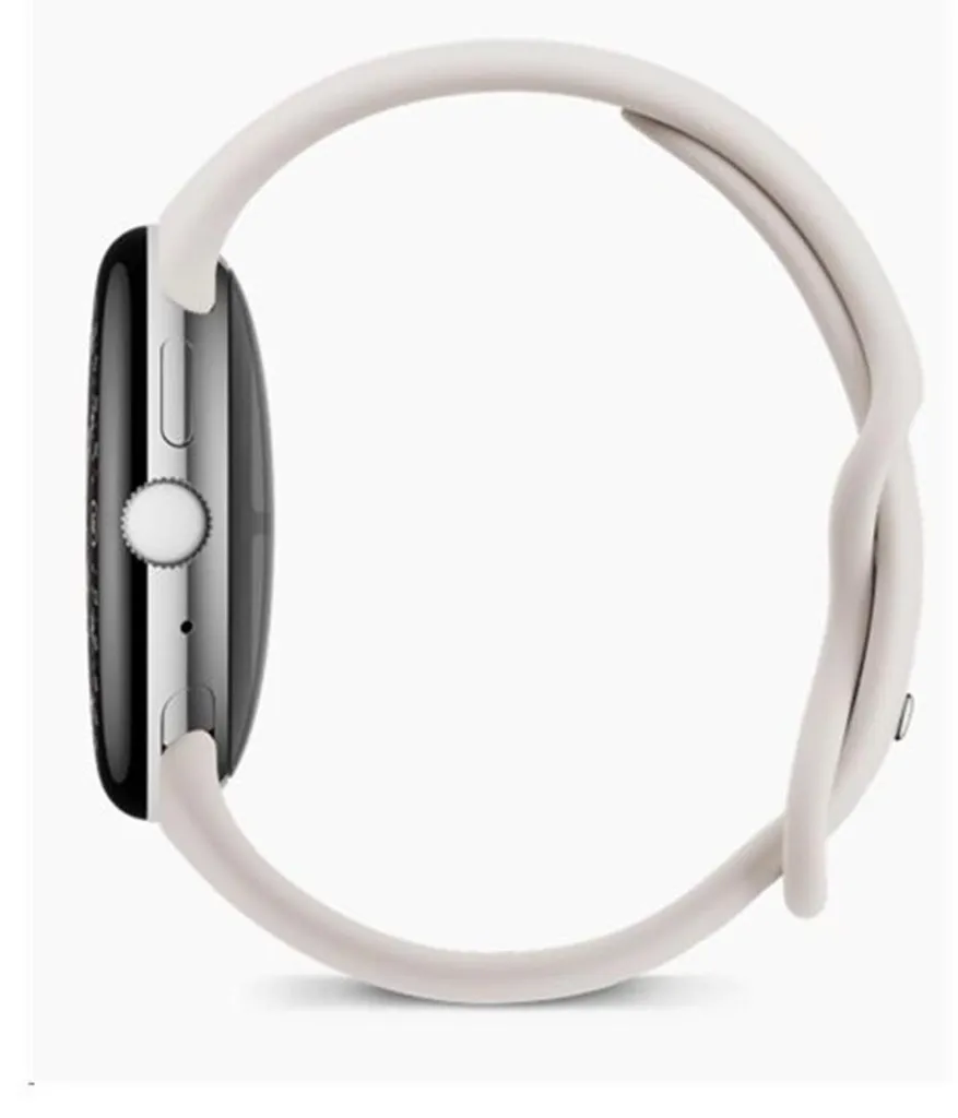 Google Pixel Watch 4 45 mm montre connectée en aluminium argenté - 4