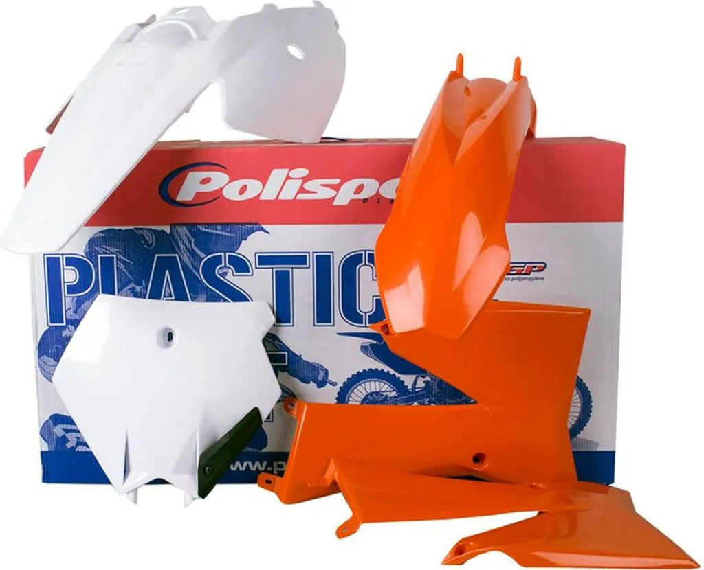 Kit plastique Polisport KTM SX 85 (11-12) couleur OEM - Pack complet 7 pièces