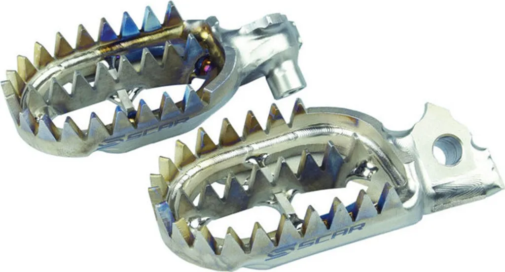 Repose-pieds Titane Ti Footpegs pour Yamaha YZ250F 2024 et YZ450F 2023