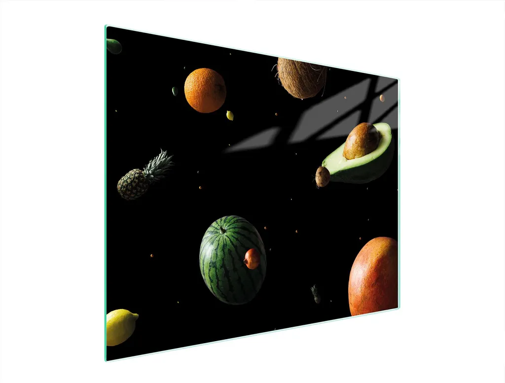 Tagliere in Vetro 52x40 Frutta | Protezione Piano Cottura e Igiene