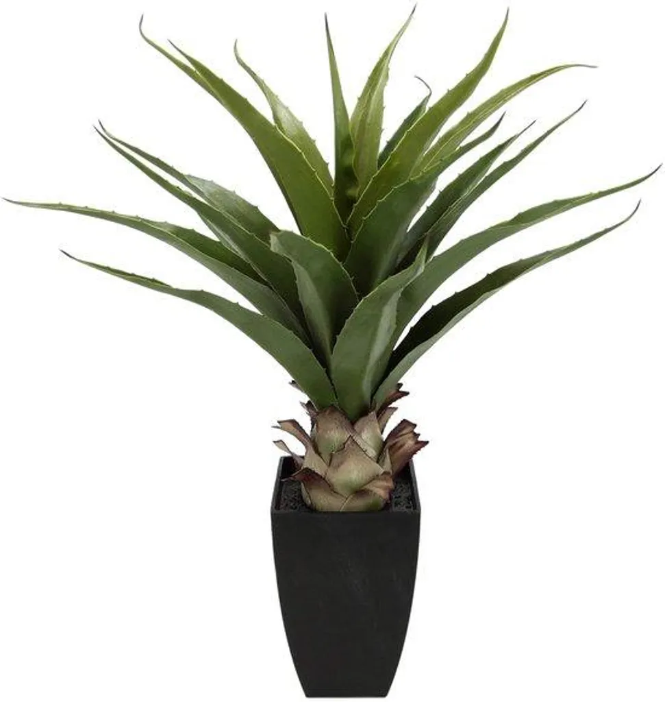 Plante artificielle Agave en pot pour décoration intérieure et salon