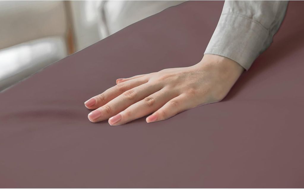 Jersey Spannbettlaken 140x200 cm 100% Baumwolle Taupe Produktbild 4