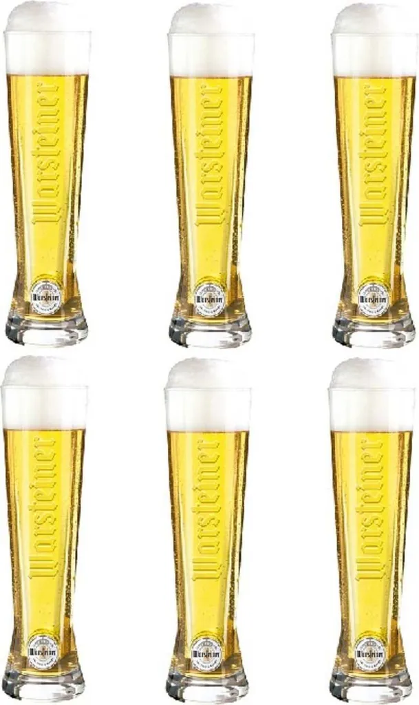 Set Regalo 6 Calici Warsteiner Premium 200ml | Bicchieri Birra Eleganti