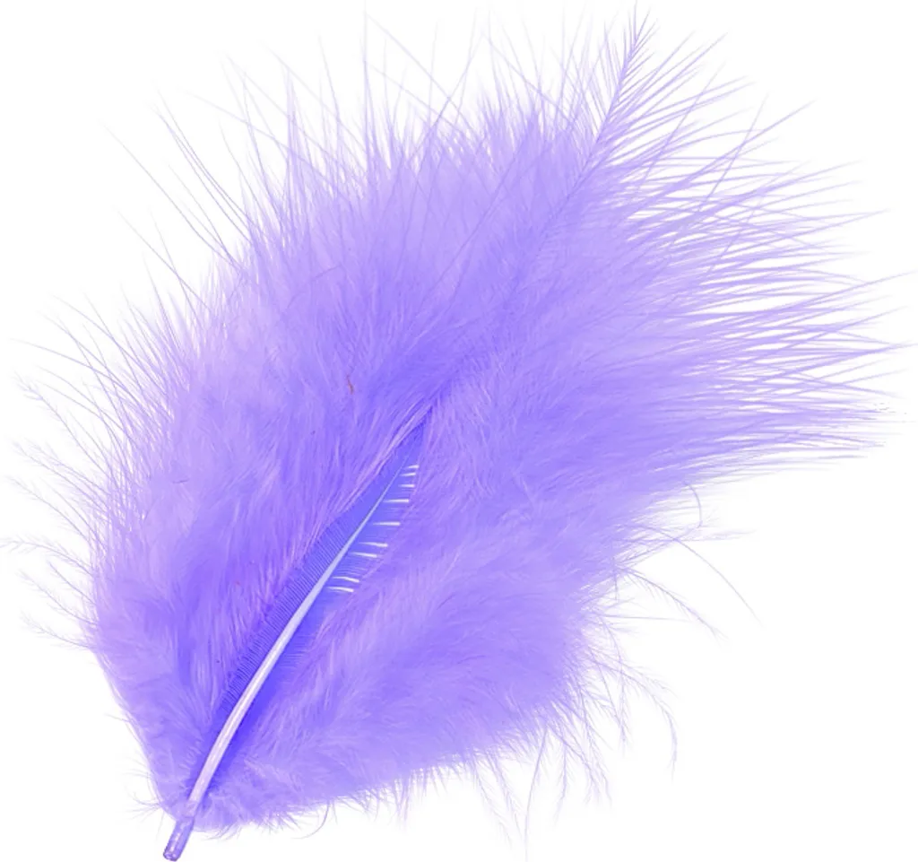 Plumes de Marabout 10cm - Texture soyeuse Knorr Prandell pour accessoires