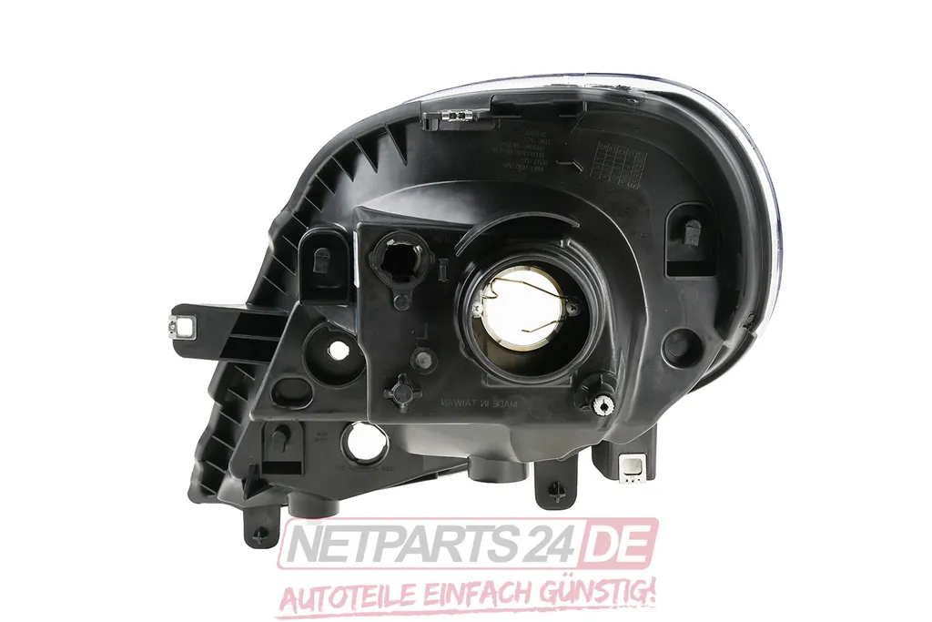Set Fanali Alogeno Adatto A per Fiat Punto 199 10/05-06/08 H4 Sinistra