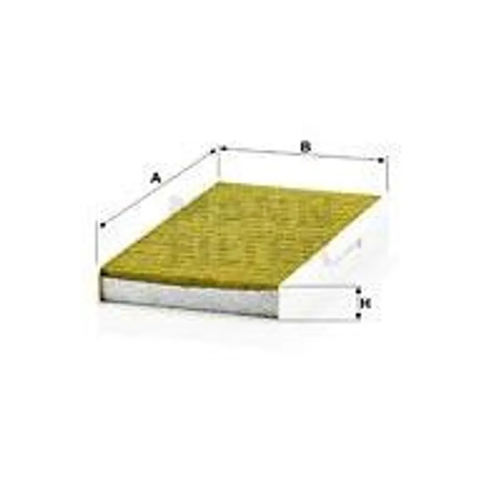 Filtre d'habitacle anti-pollen pour Opel Tigra et Combo MANN-FILTER