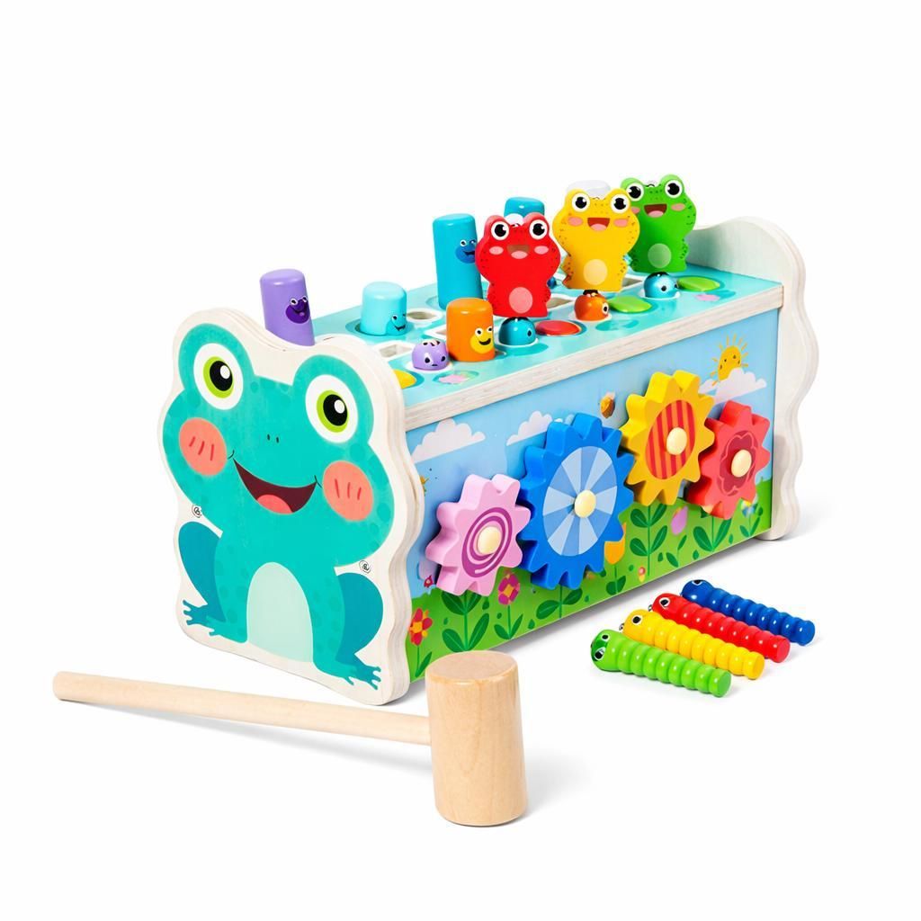 BOECKIE 3-in-1 Montessori Spielzeug Xylophon Kinder – Holz Produktbild 
