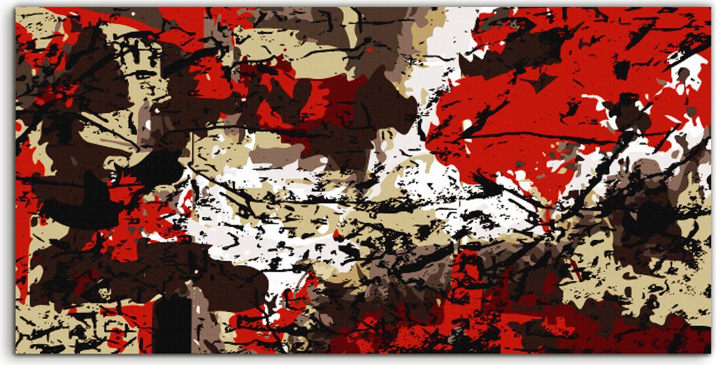 Coloray Canvas 100x50 Wandbild Leinwand Bilder Zeitgenössische Kunst Abstraktion