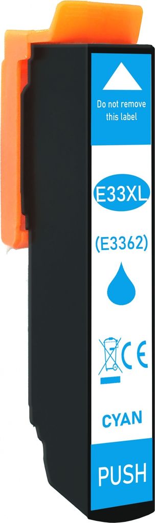 3362 XL Druckerpatrone Cyan kompatibel für Epson Nr.33 XL Produktbild 