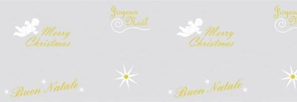 Transparentpapier 115g/qm A4 VE=25 Blatt Golden Line Fröhliche Weihnachten