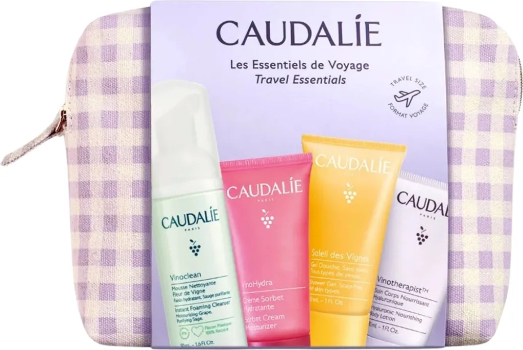 Caudalie Set de voyage Essentials : Vos Soins Favoris Format 50ml et 30ml