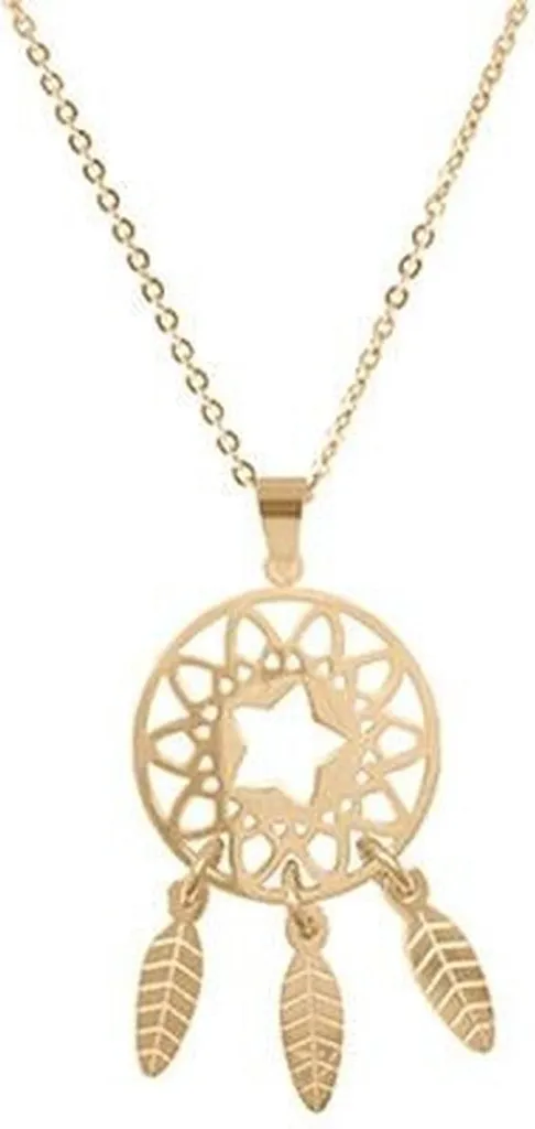 Pendentif Femme Doré CO88 Bijou Élégant pour Tenue de Soirée et Travail