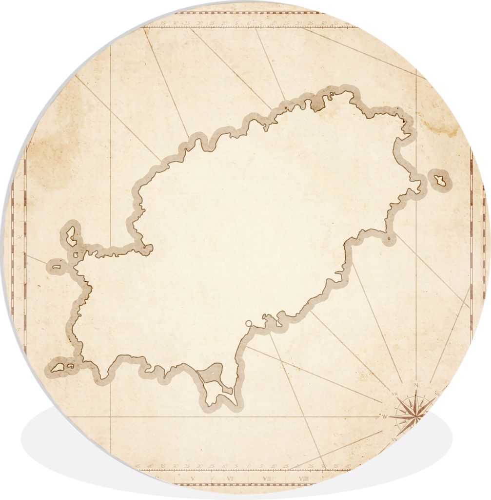 MuchoWow - Schlafzimmer - Bilder - Der Kreis - Kunst für die Wohnung - Plastik - Kunstdruck - Wandbild