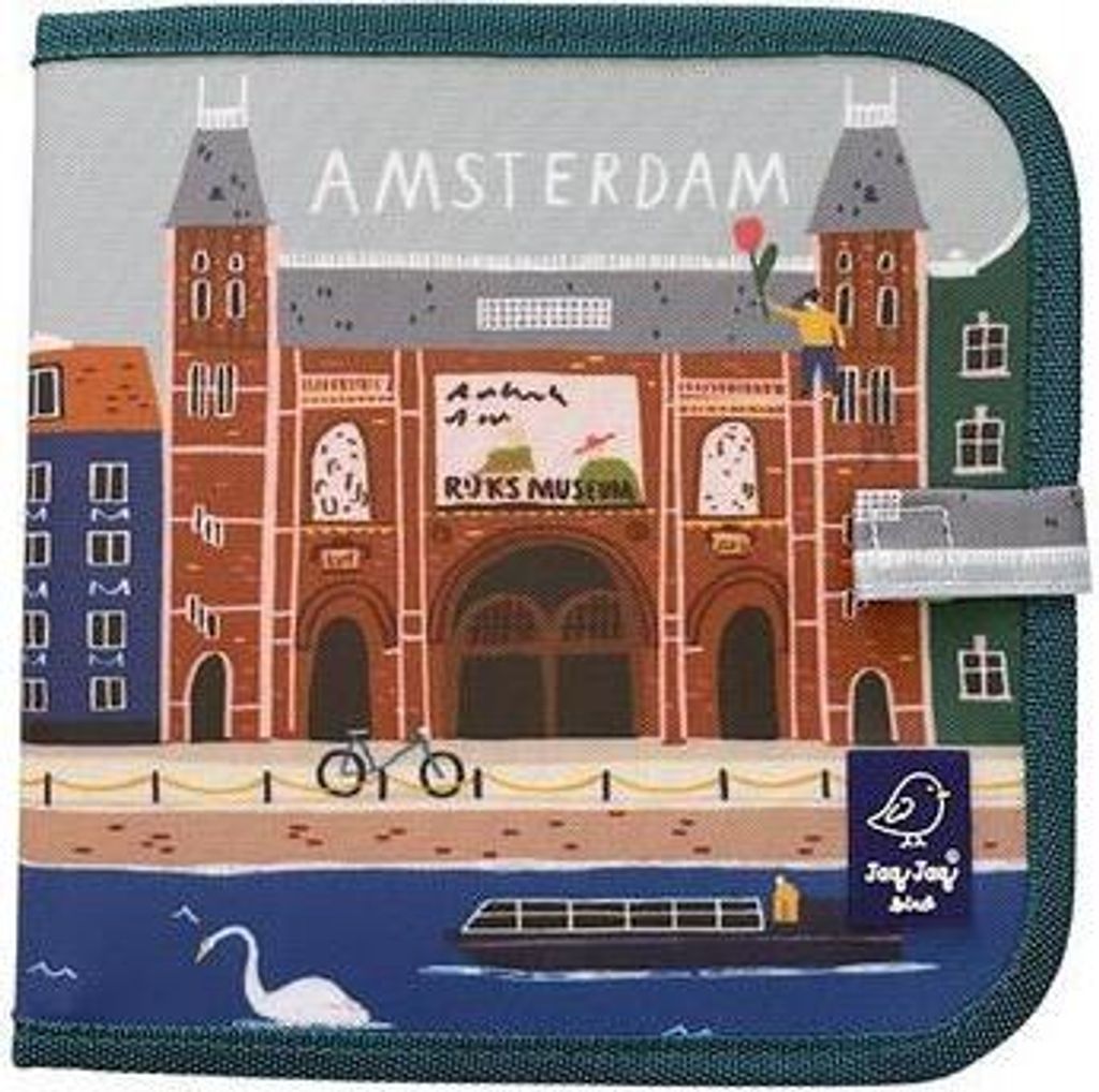 Kreidemalbuch Set mit 4 Kreiden Amsterdam