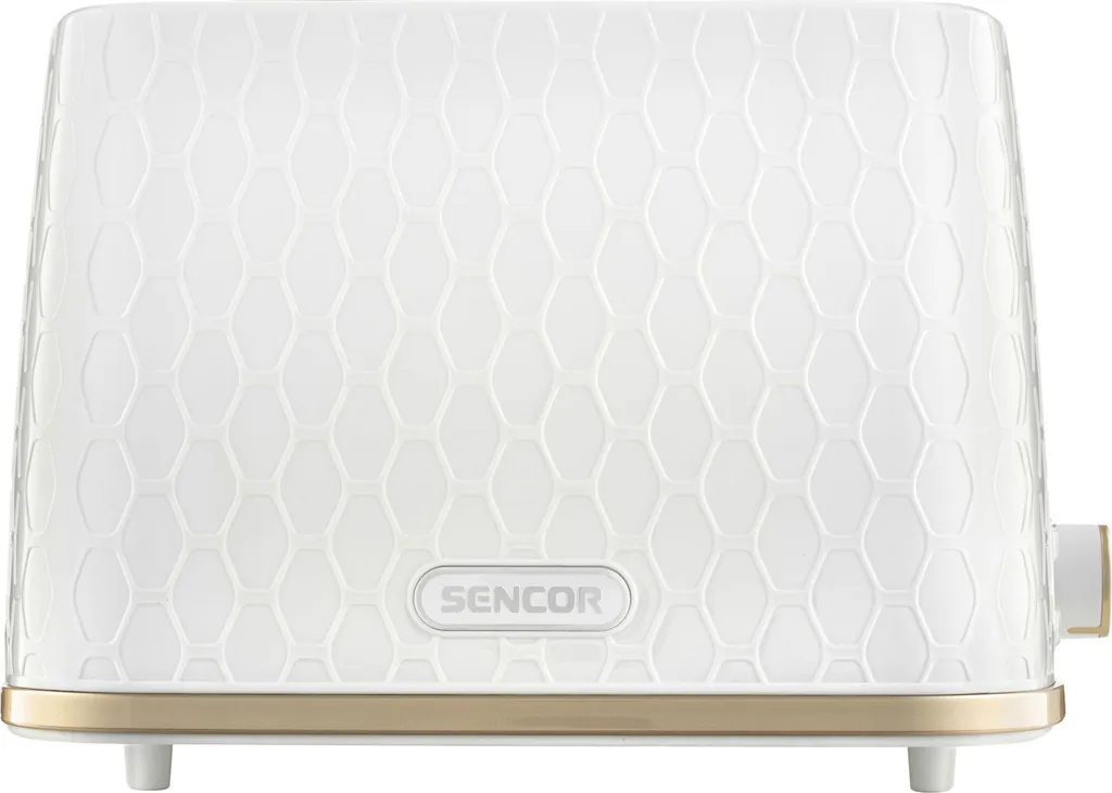 Toaster Electrique Sencor STS 7200WH - Grille-pain Design Blanc 2 Partis