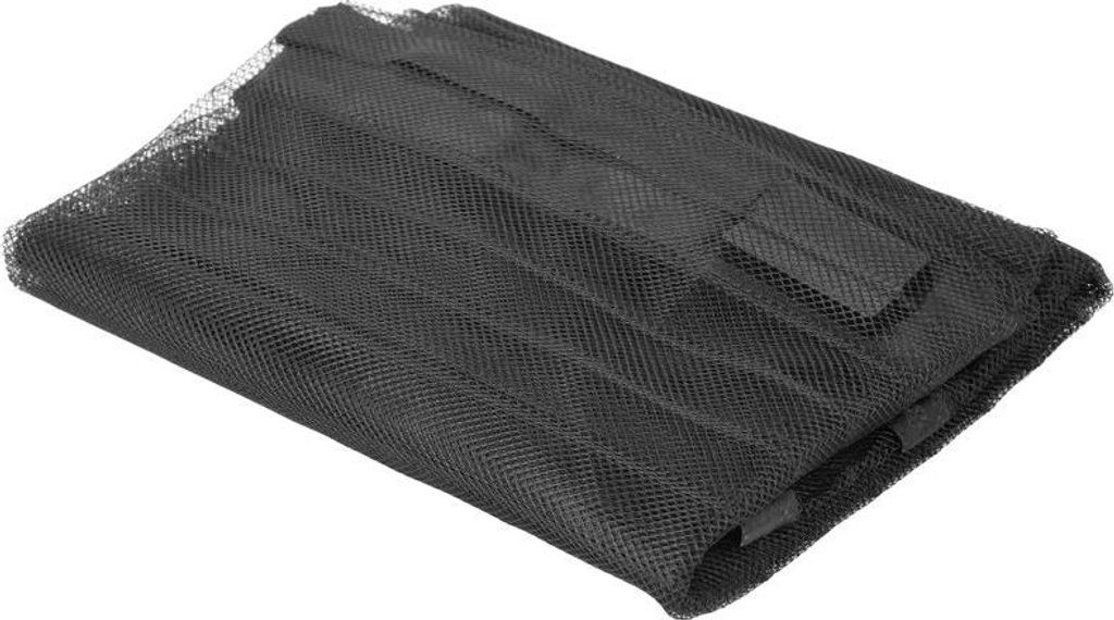 Netz Strend Pro, 218x96 cm, gegen Insekten und Mücken, für Balkontür, 9x Magnet, schwarz