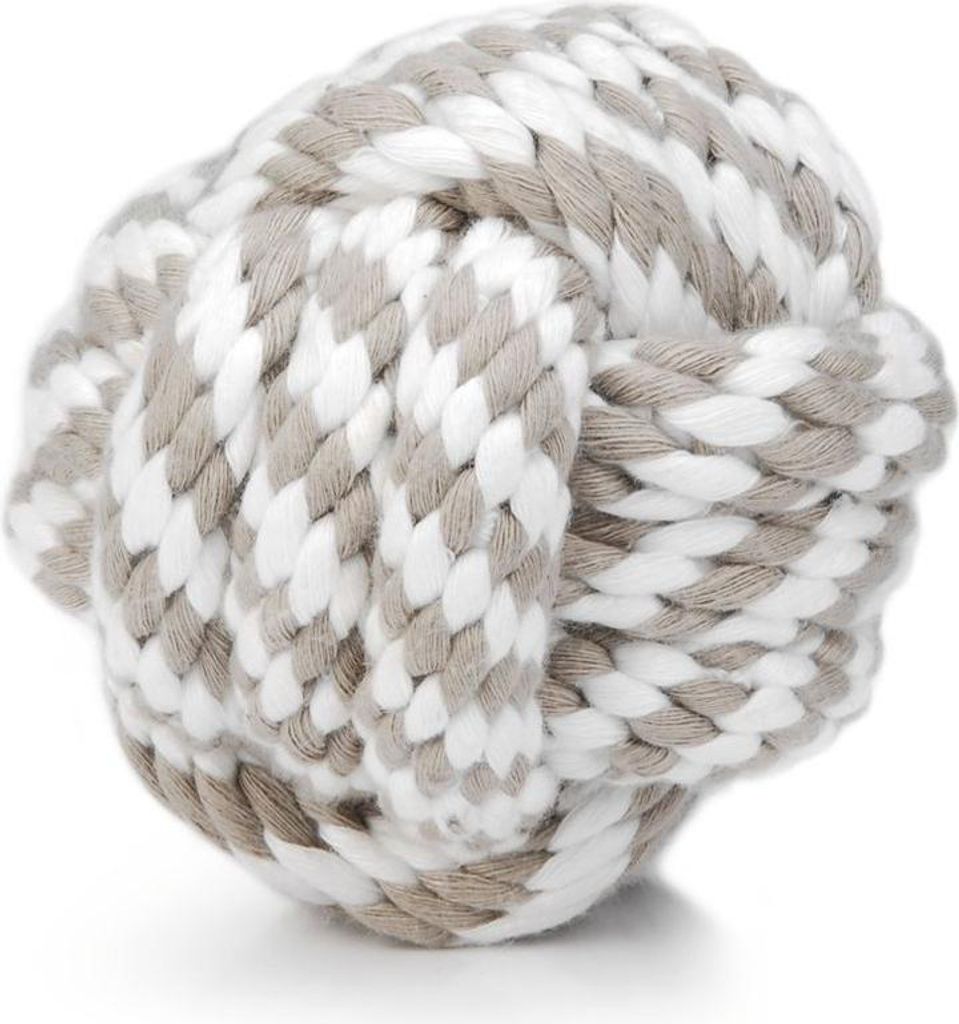 Beeztees Tauball - Hundespielzeug - beige/weiss - 10 cm