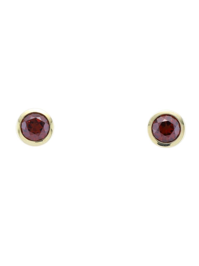 MIAMAR 1135327 Damen Ohrstecker 14 Karat (585) Gelbgold Produktbild 