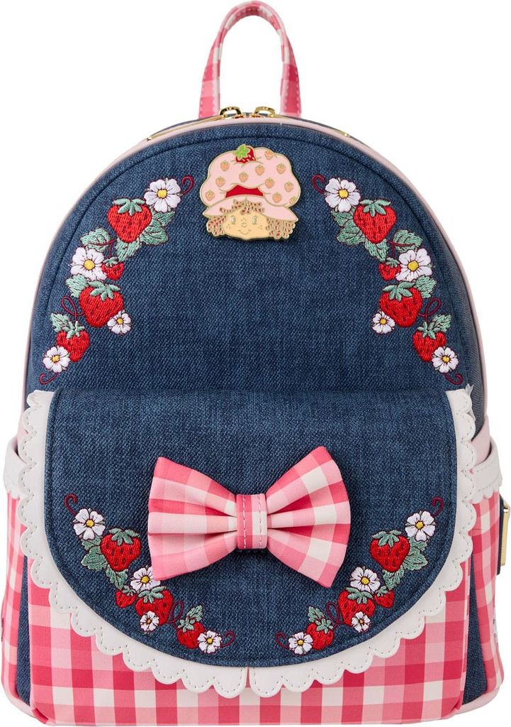 Erdbeer -Verknüpfung durch Loungefly Mini -Rucksack