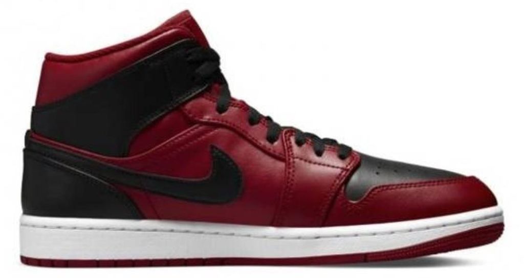 Nike Schuhe Air Jordan 1 Mid Reverse Bred 2021, 554724660