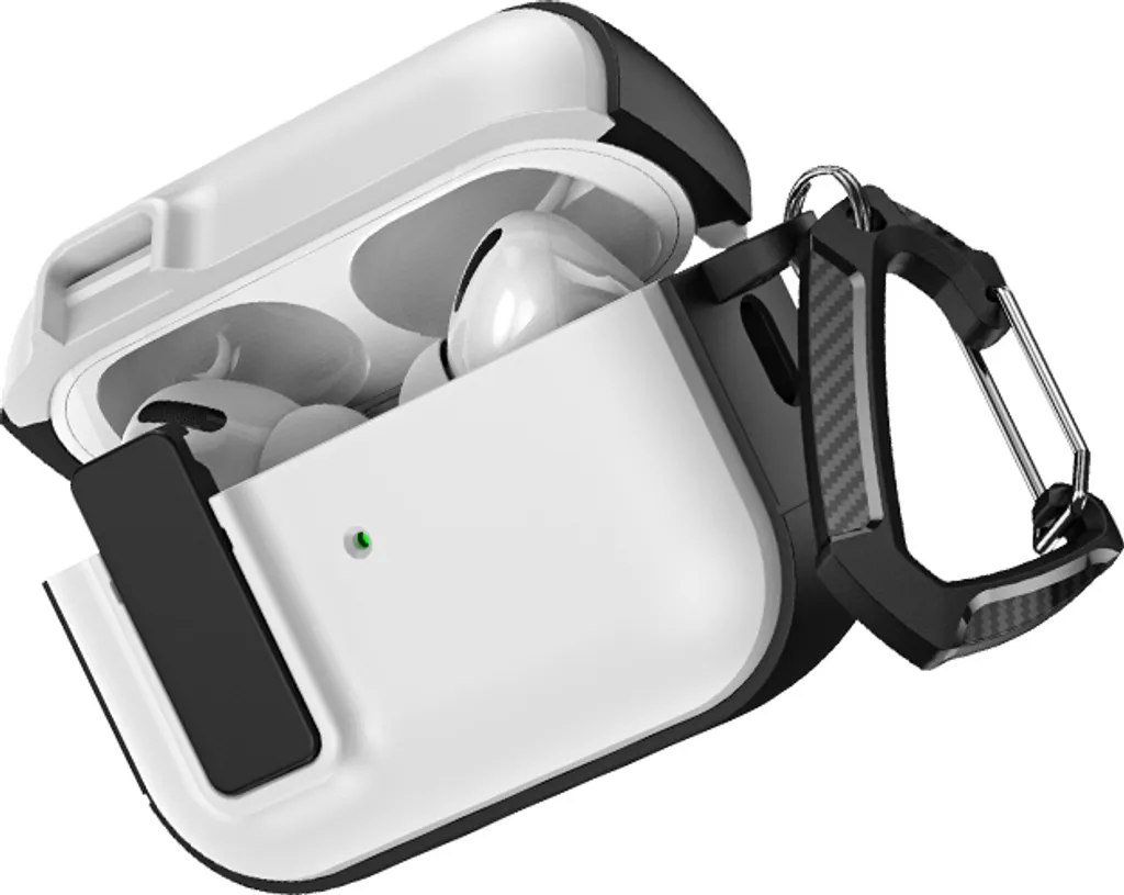 Custodia Protettiva INF Bianco AirPods 3: Sicurezza e Comfort