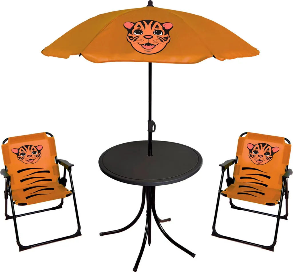 Linder Exclusiv Ensemble de camping pour enfants Tigre avec 3 pièces