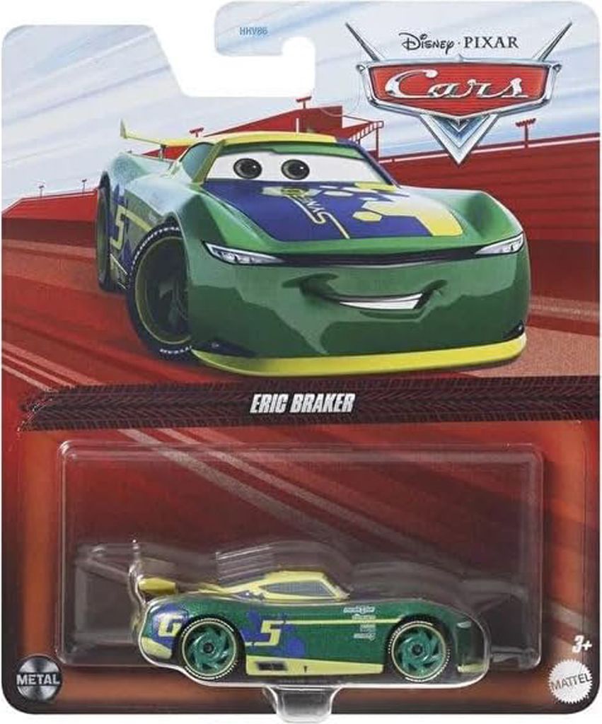Disney Pixar Cars GRR48, Rennauto, 3 Jahr(e), Grün, Gelb