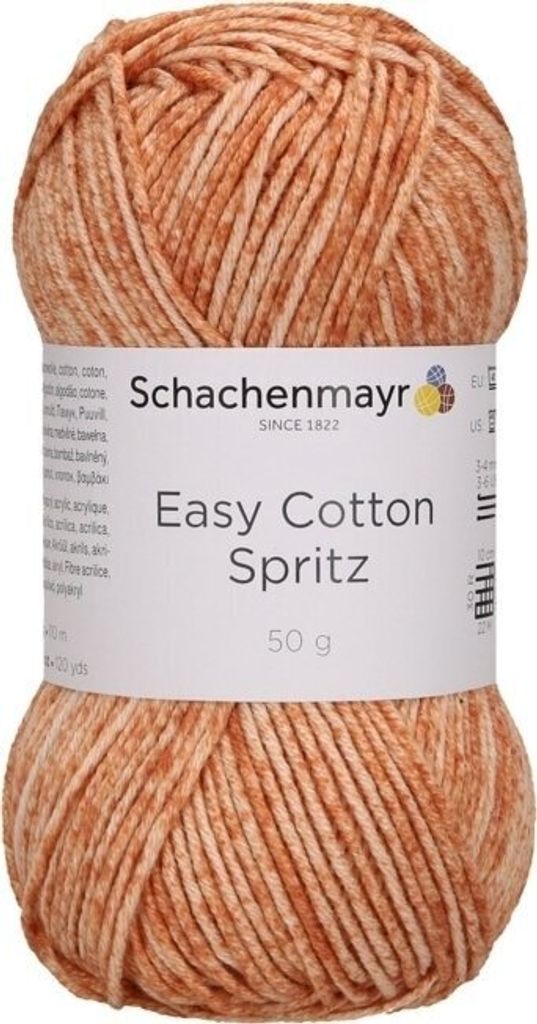 Schachenmayr Easy Baumwolle Spritz 00012 Strickgarn Produktbild 