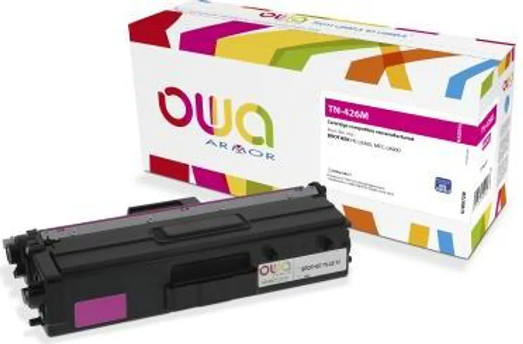 Toner Ecologico OWA Armor Compatibile Brother TN-426M Magenta 6.5k
