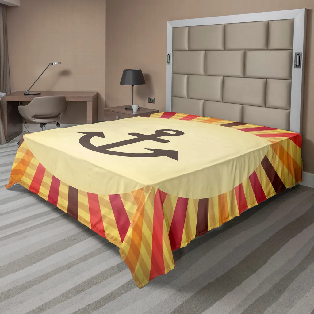 Lenzuolo Decorativo ABAKUHAUS Vela & Ancora 266x260 cm | Pop Art