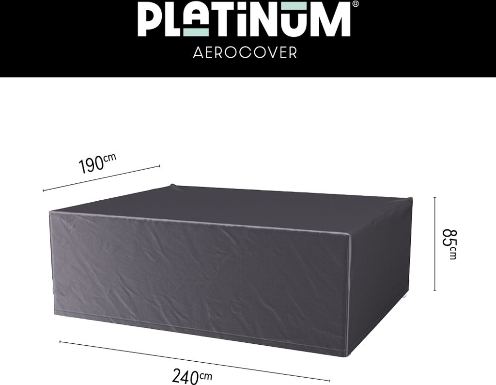 AeroCover Schutzhülle Gartenmöbel Sitzgruppen 240x190x85cm, Produktbild 