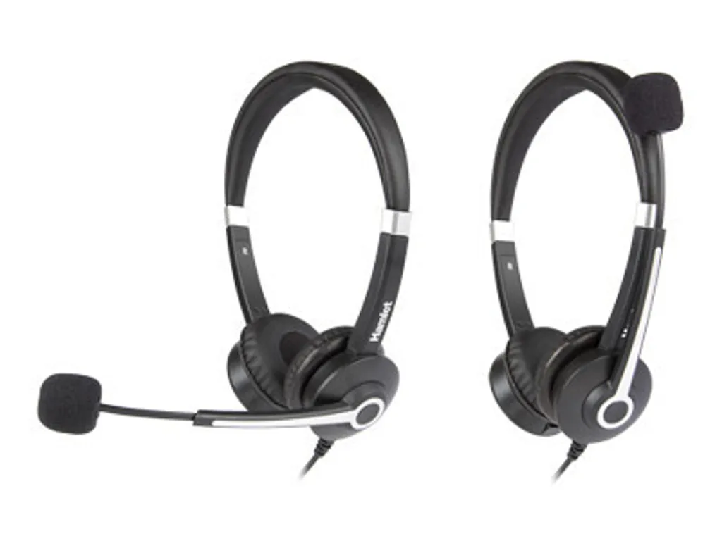 Casque USB Type C Hamlet HHEADM-CJS idéal pour télétravail et Skype Noir