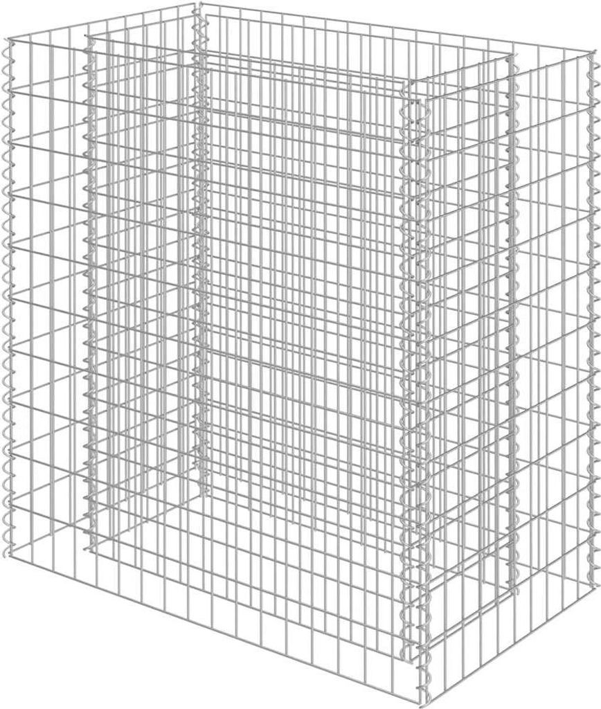 vidaXL Gabionové zvýšené lůžko z pozinkované oceli 90 × 50 Obrázek produktu 